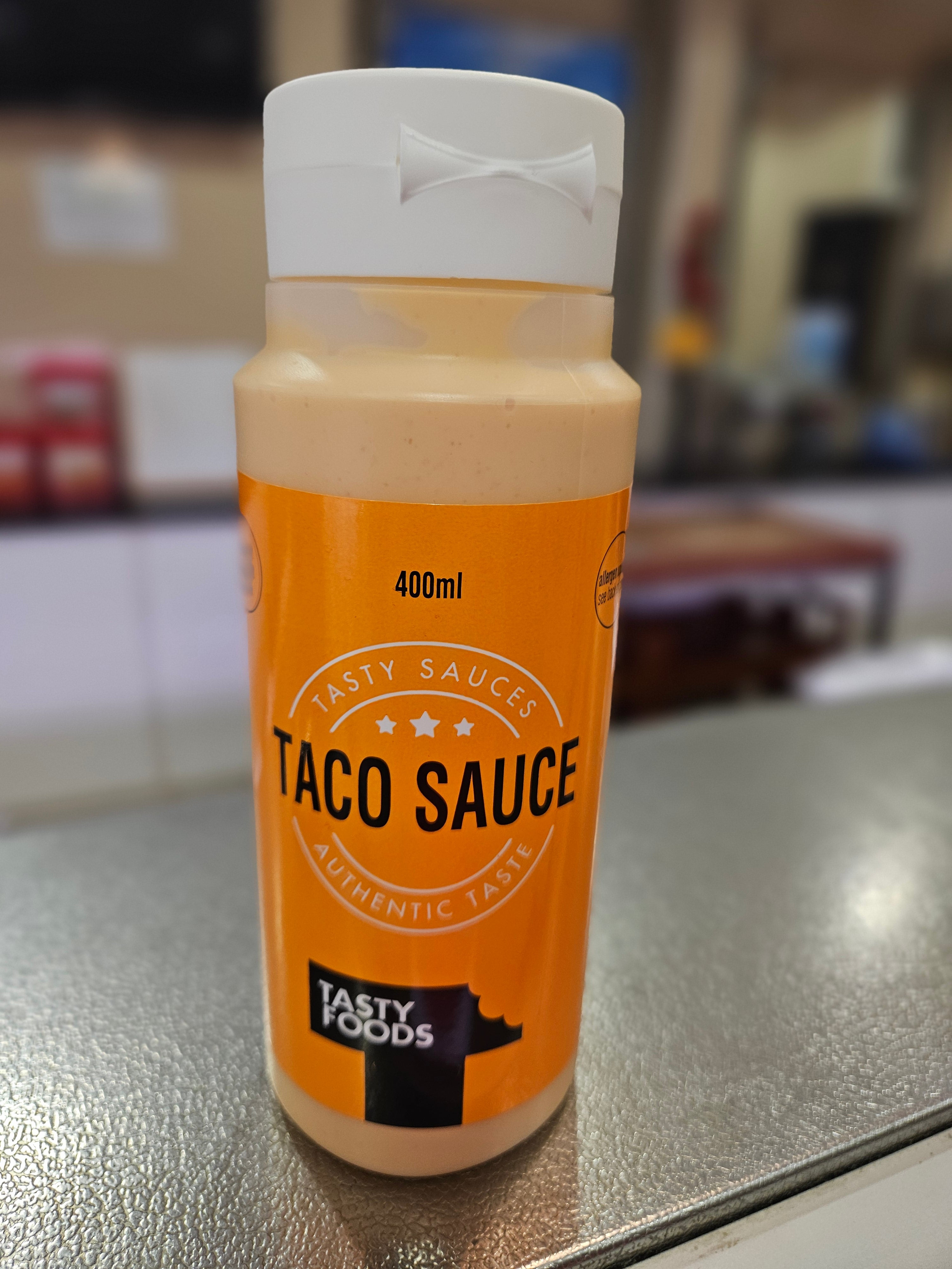 Taco Sauce gluten free £3.99 (each) 400ml