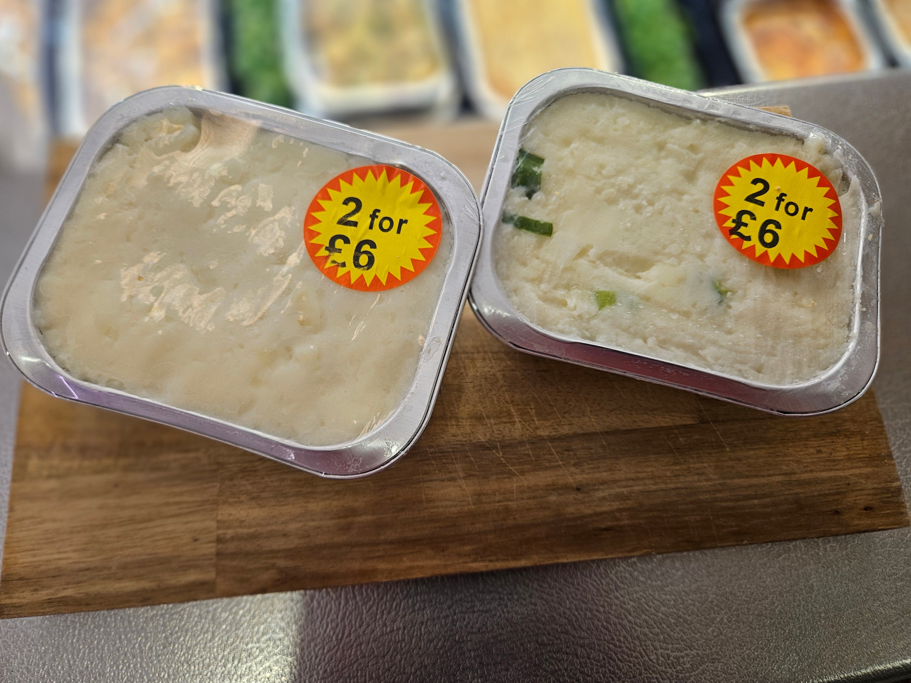 2 For £6 Mashed Potato OFFER