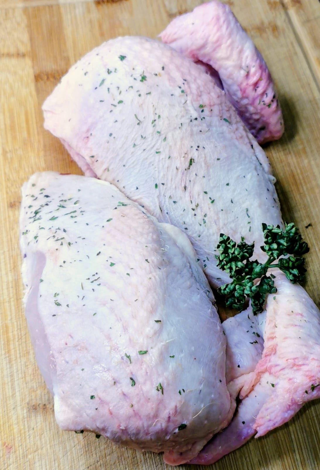 Chicken breast on the bone
