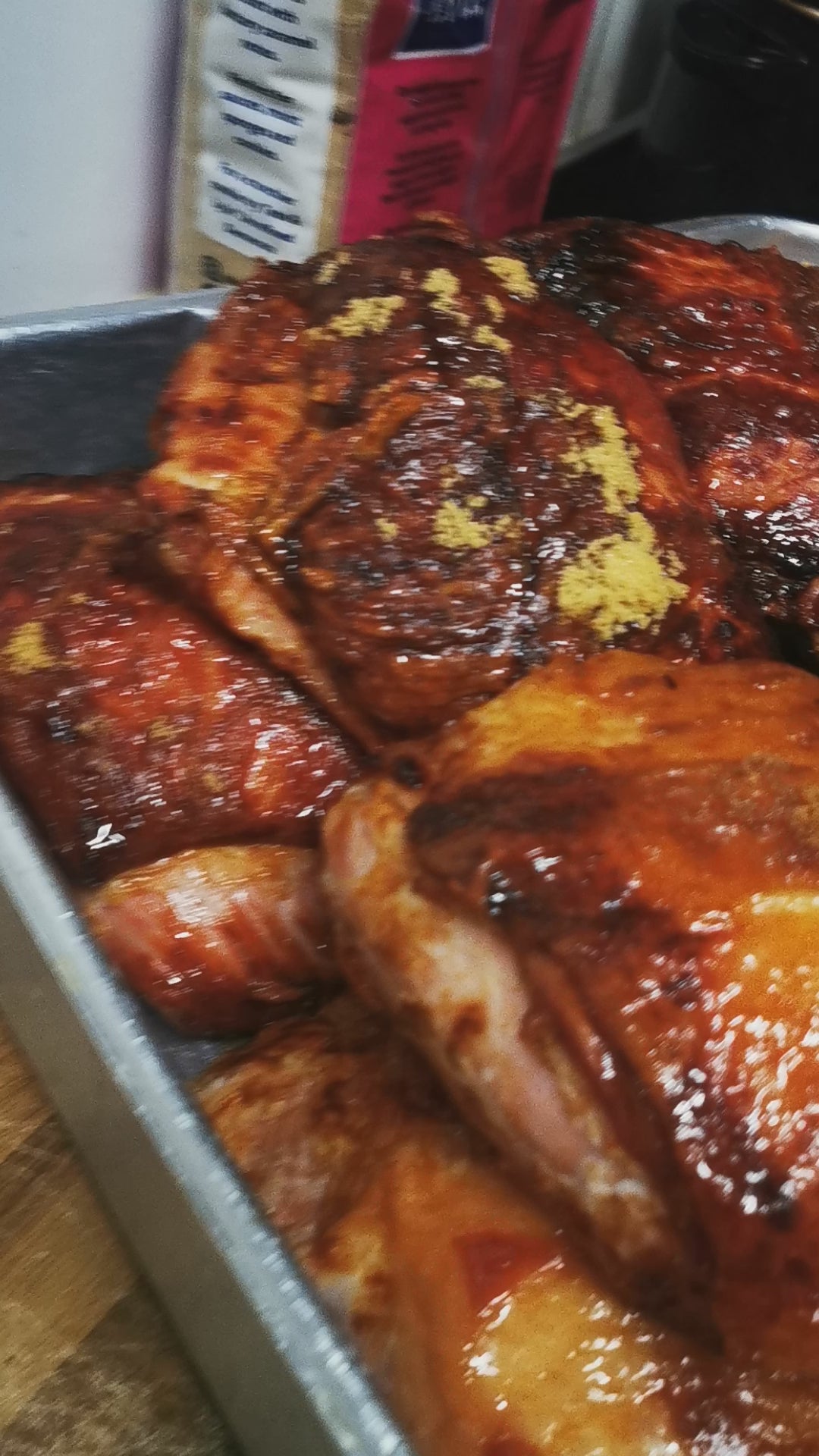 Cooked Gammon honey and brown sugar gluten free £9.00lb