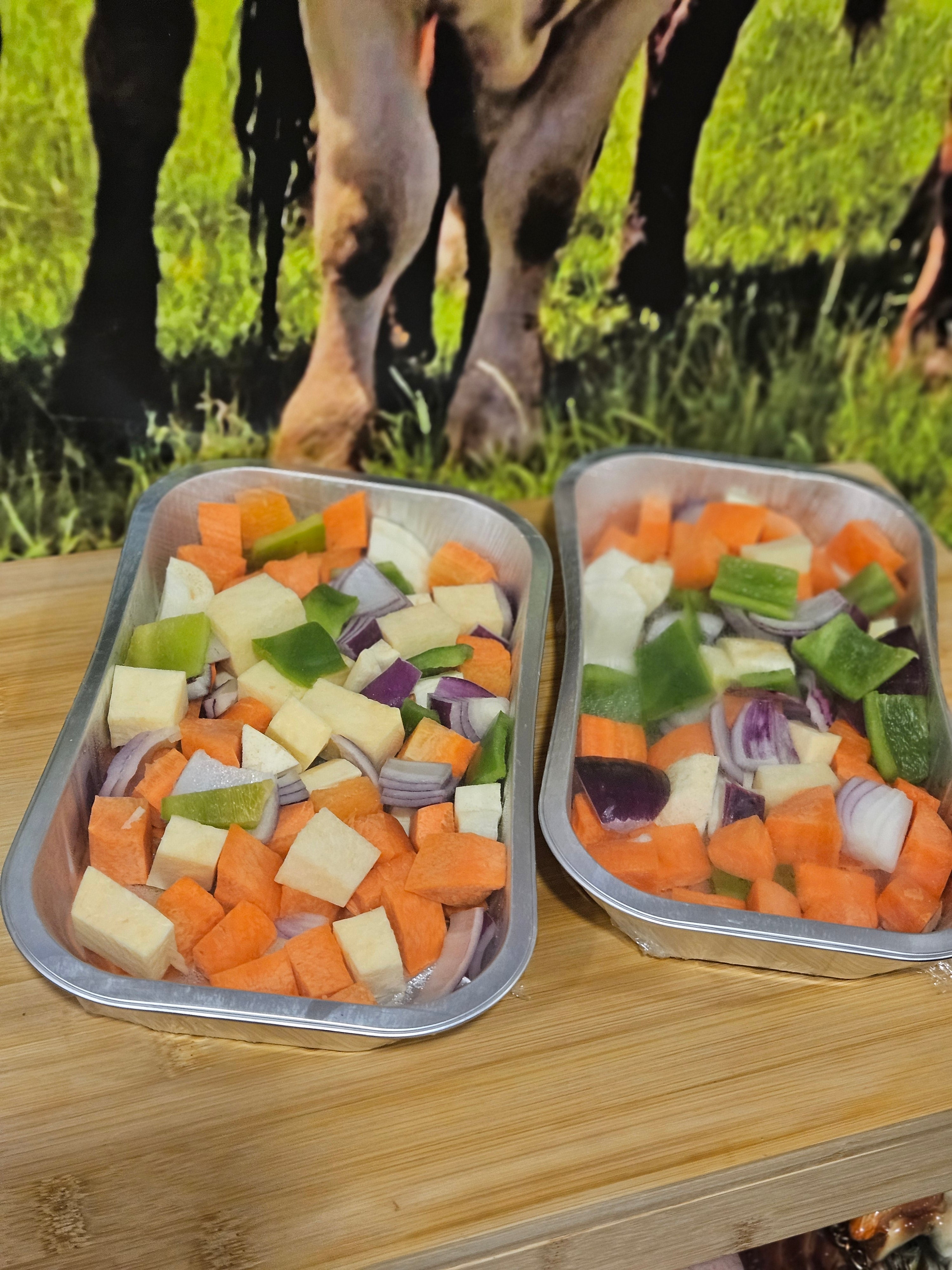 Chopped Vegetables £3.29 (each)