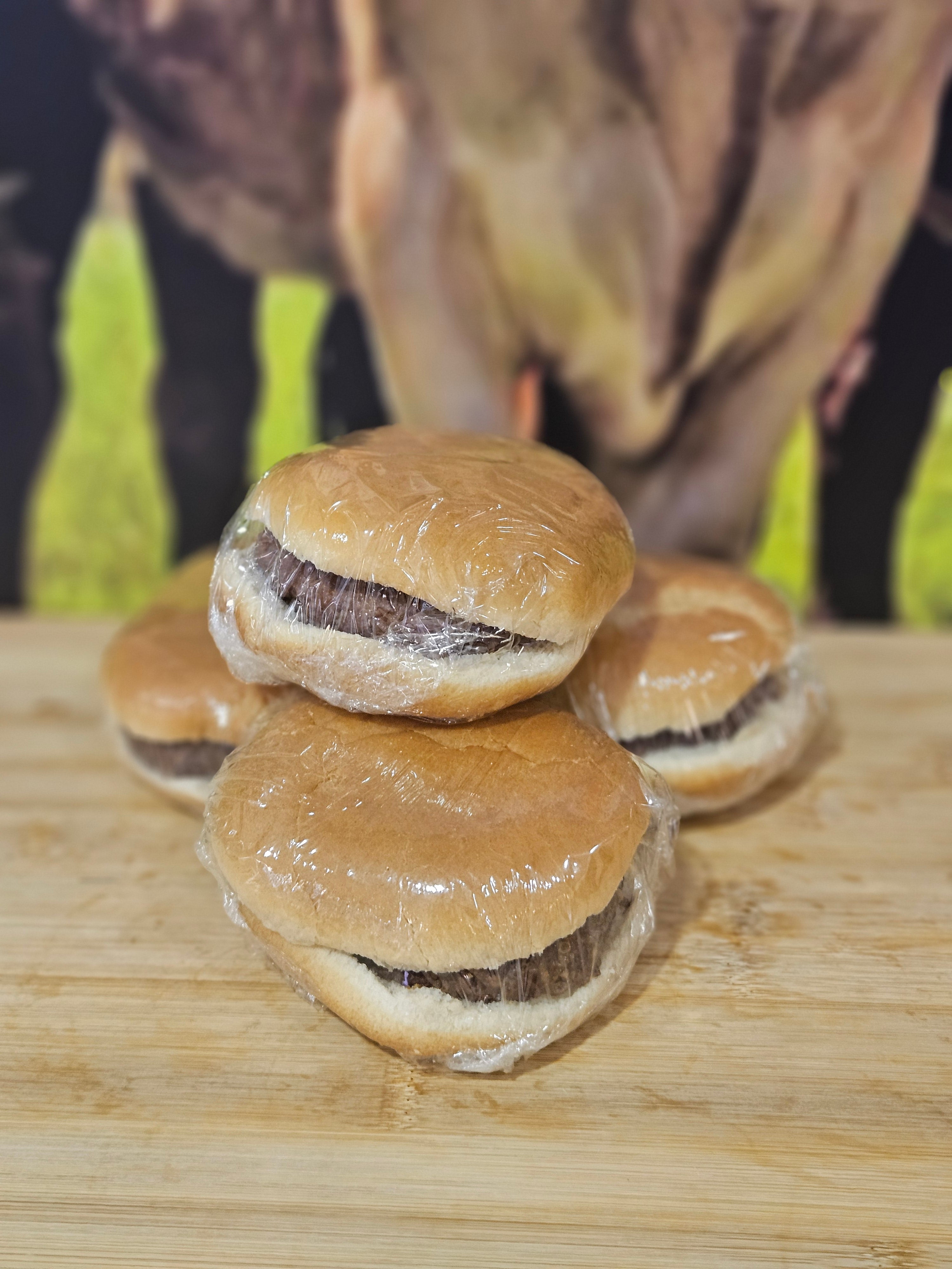Hamburger cooked £2.29 (each)